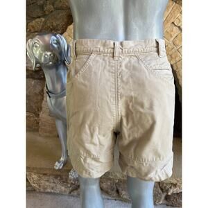 Vintage Patagonia Canvas Cotton Cream Shorts Men's Size 36